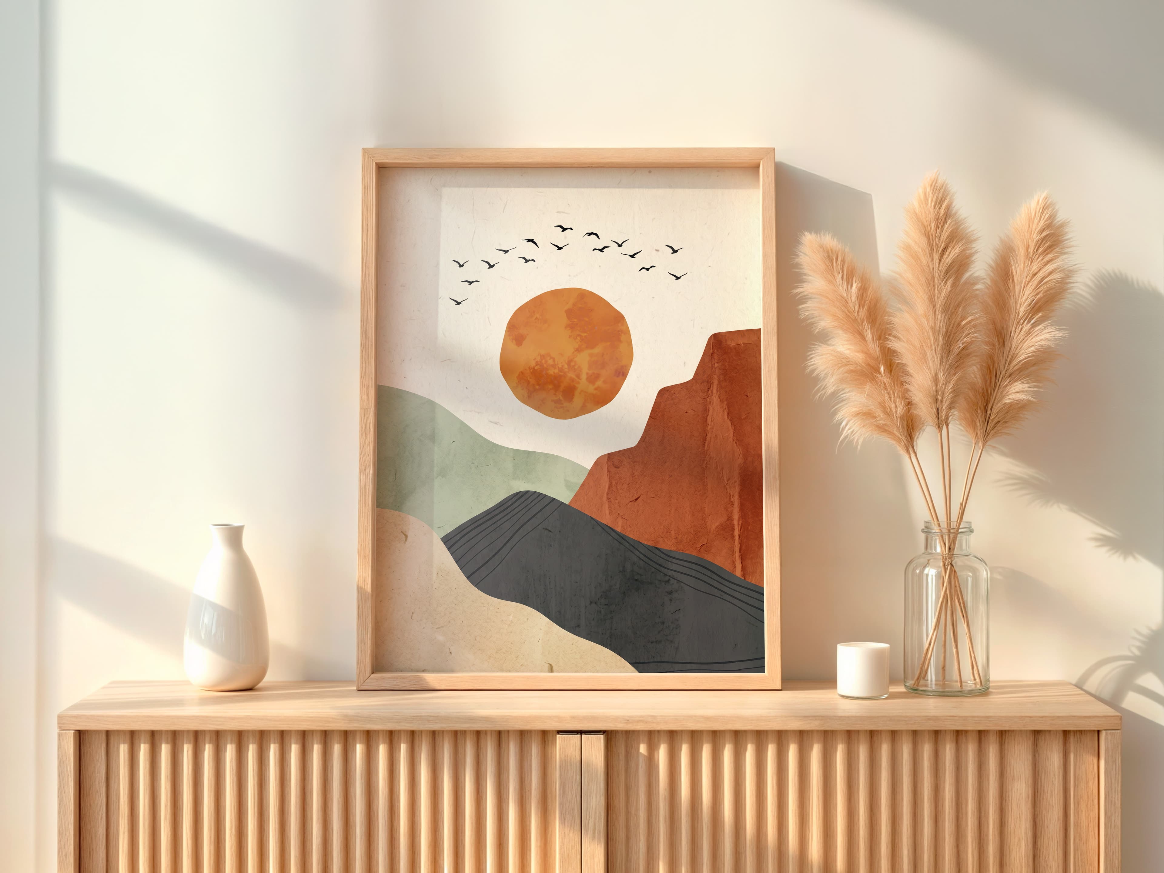 Zen Landscape Print