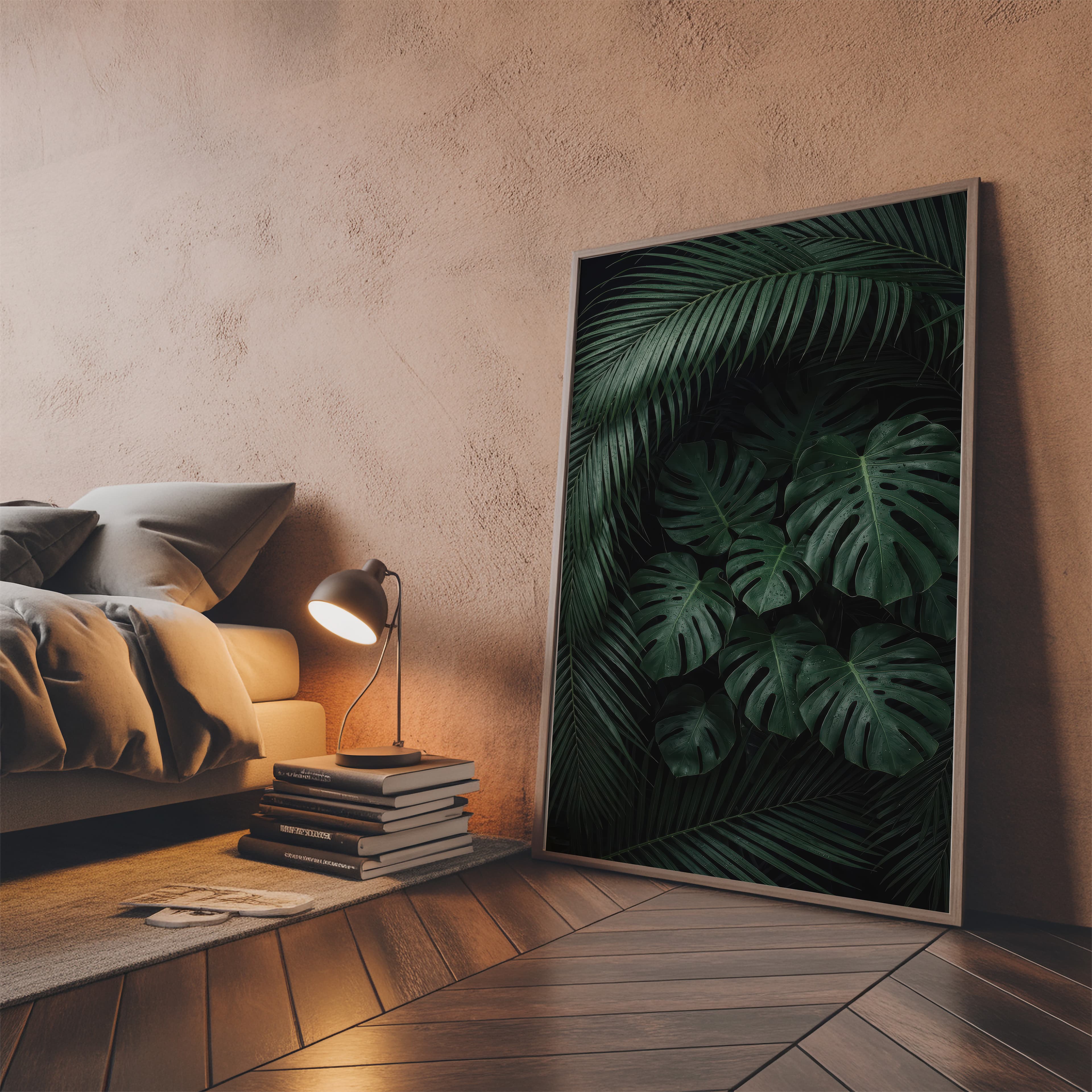 Monstera Leaf Print