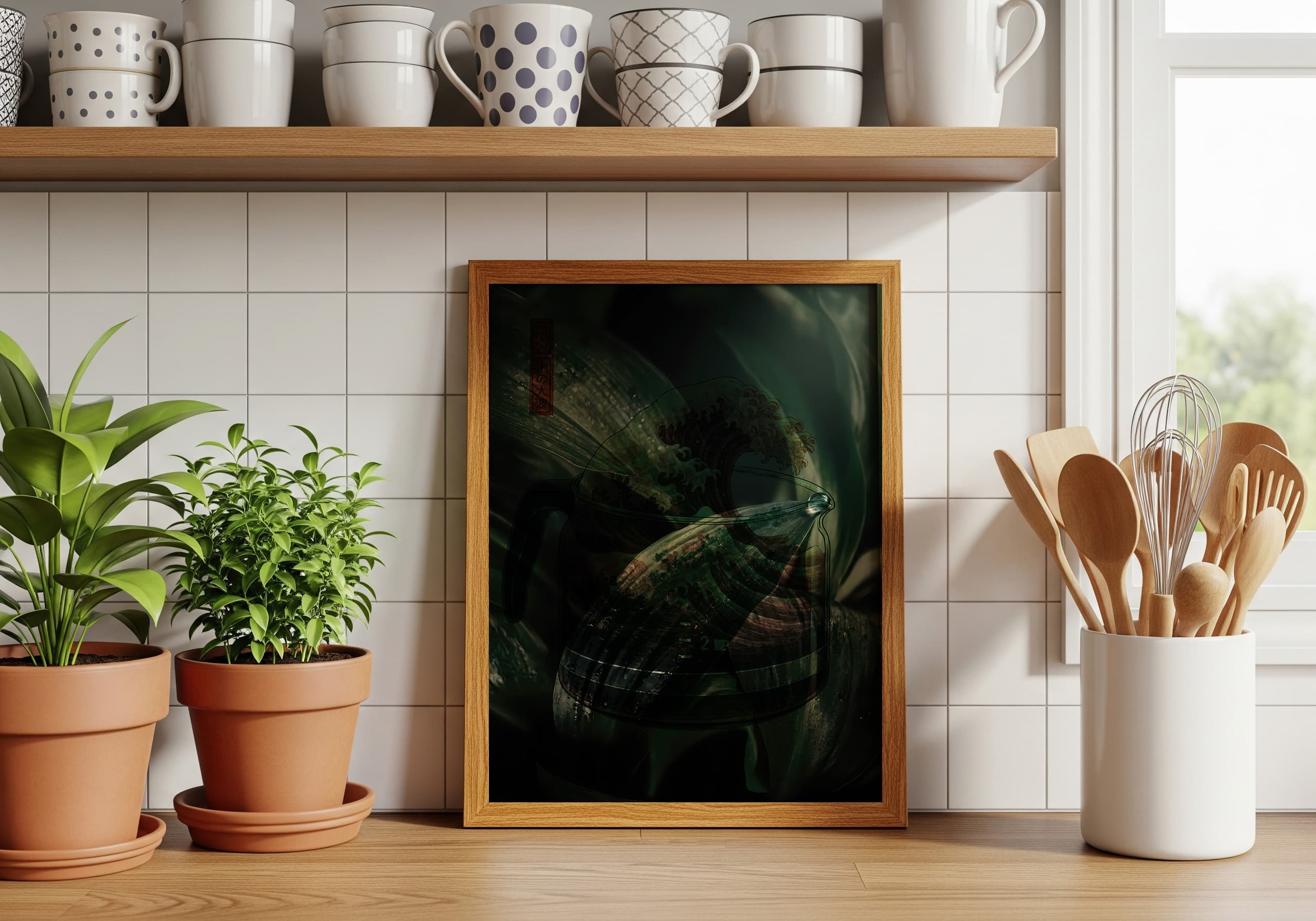 Tropical Leaf Print