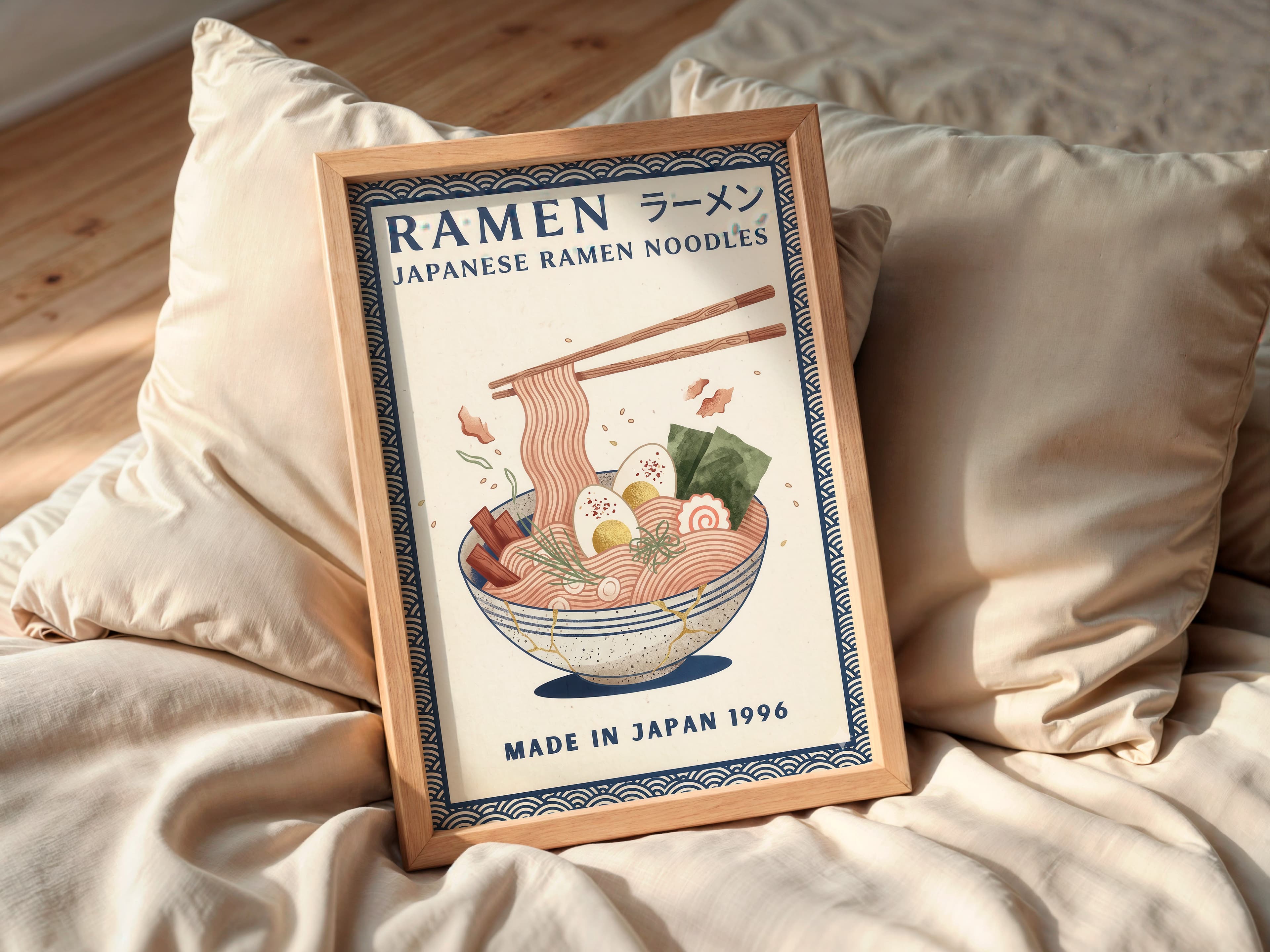 Ramen Noodle Bowl Poster