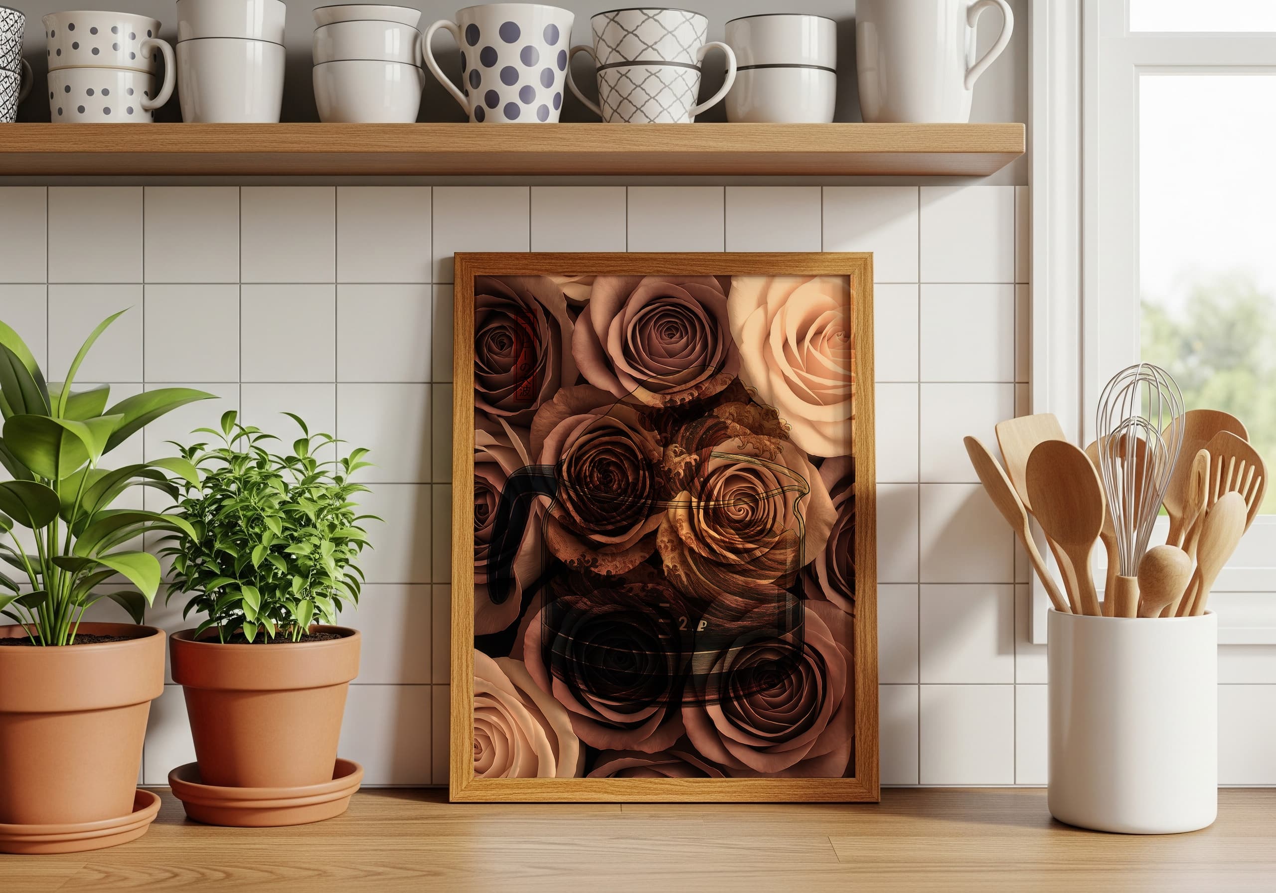 Vintage Rose Print