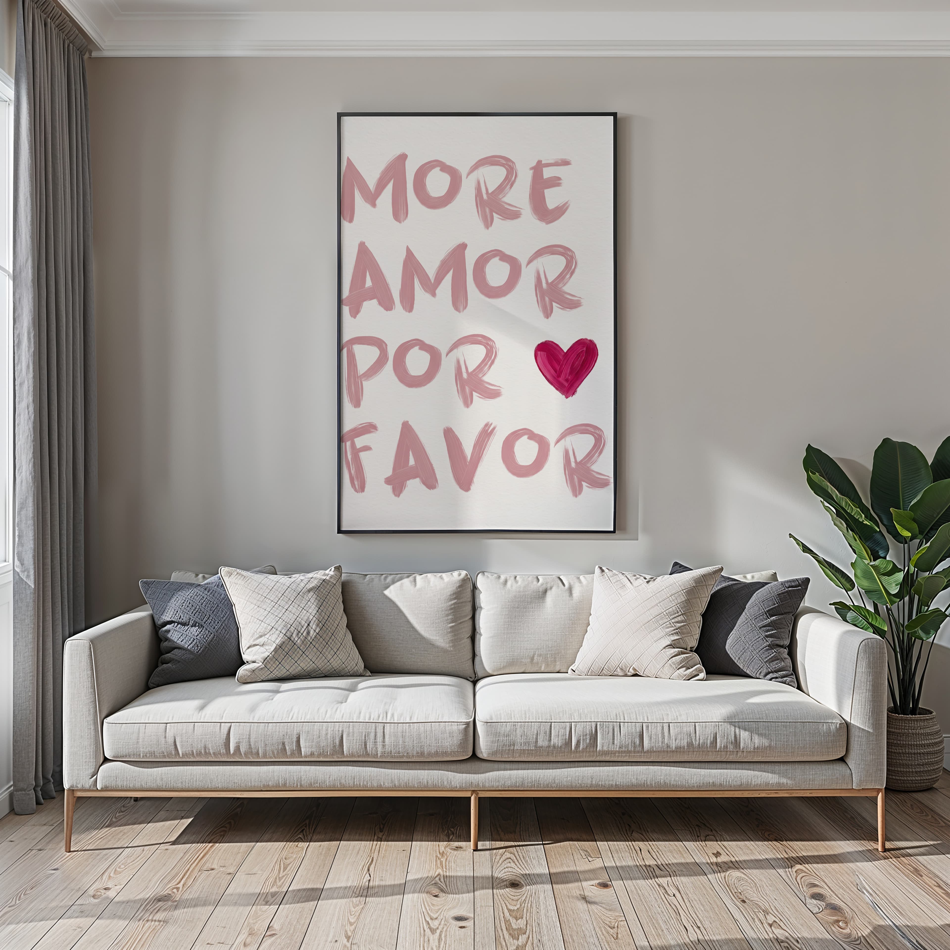 More Amor Por Favor Print