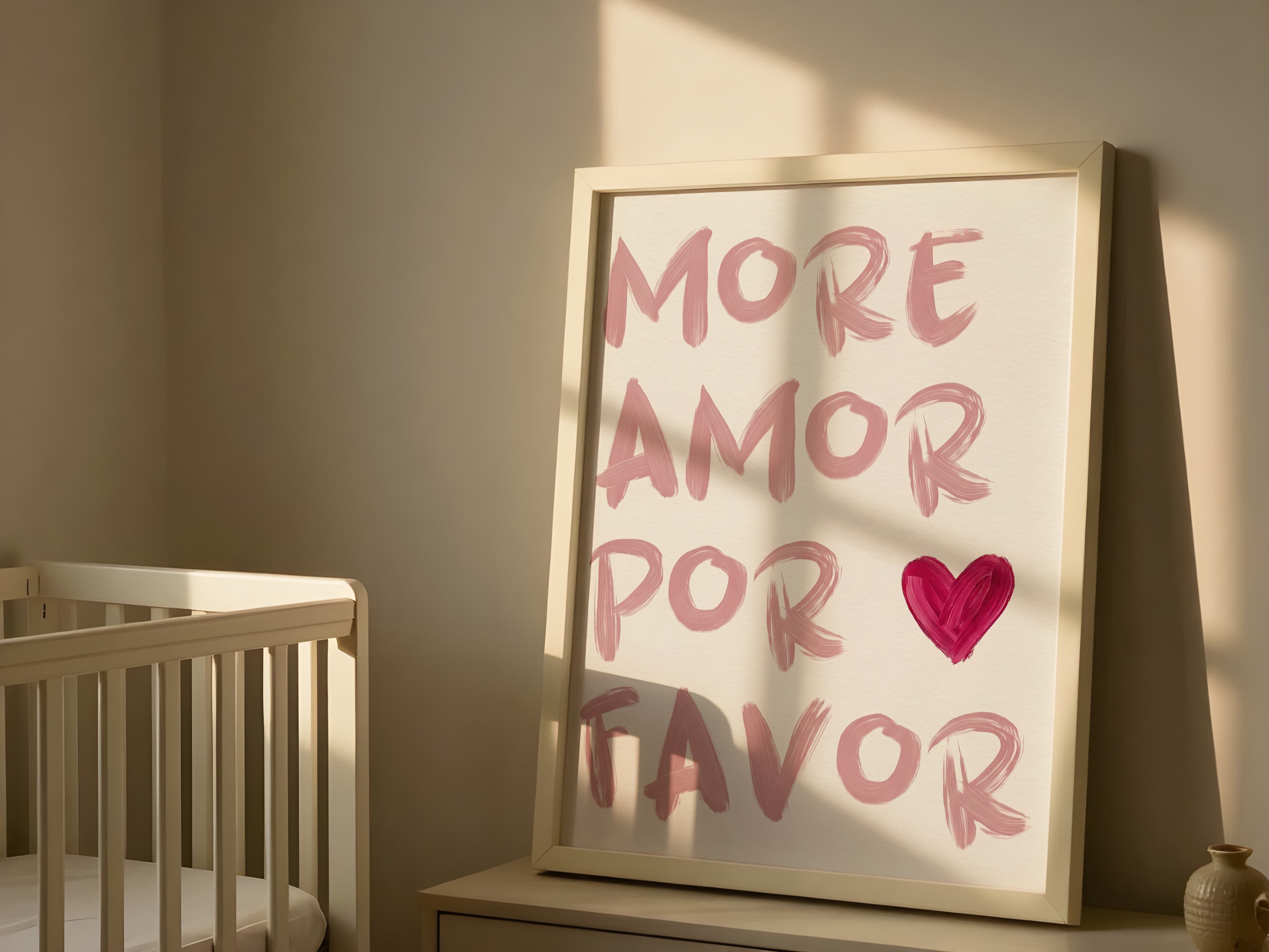 More Amor Por Favor Print