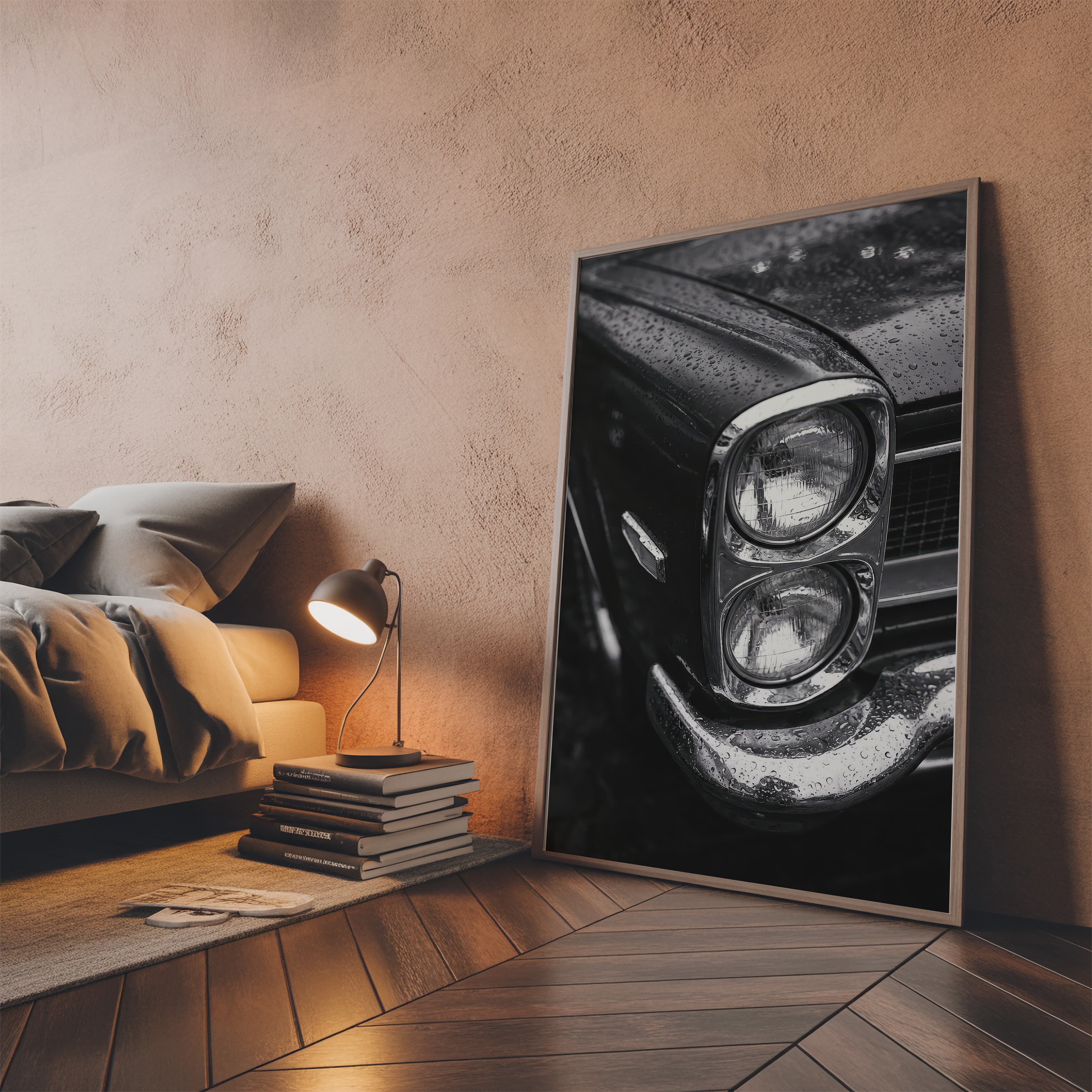 Classic Car Chrome Detail Print