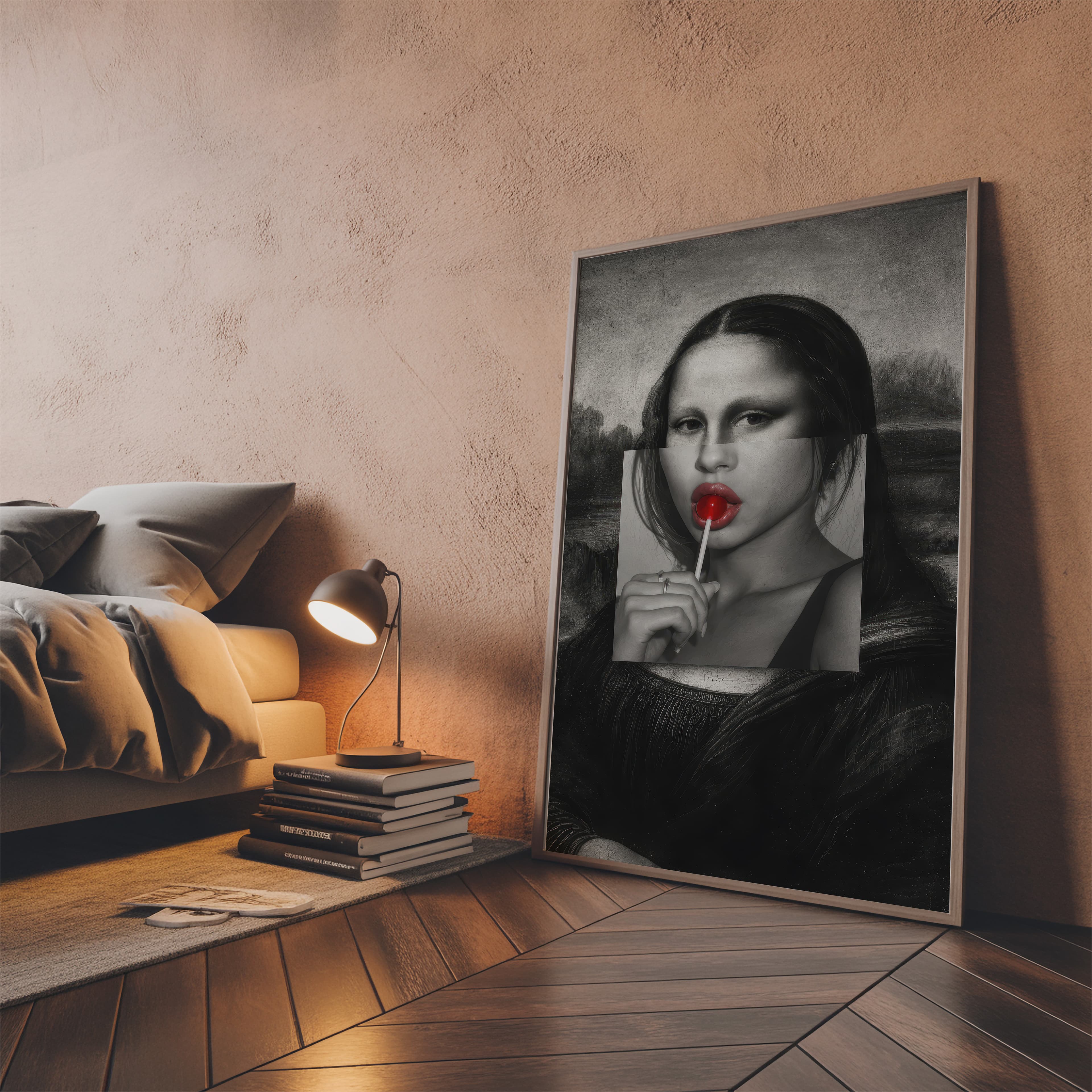 Mona Lisa Pop Art Print